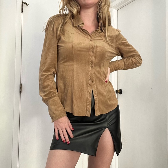 Western suede top - Picture 5 of 8